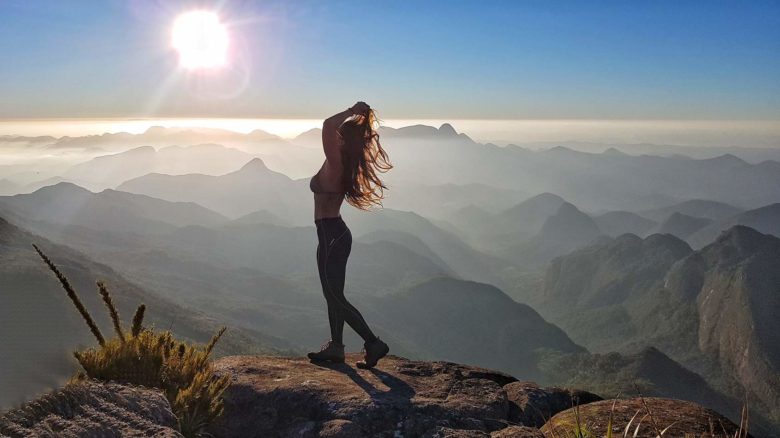 travessia Petrópolis Teresópolis pôr do sol